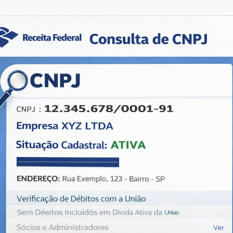 consultar um cnpj